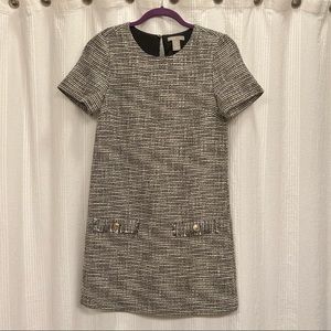 H&M tweed mini dress